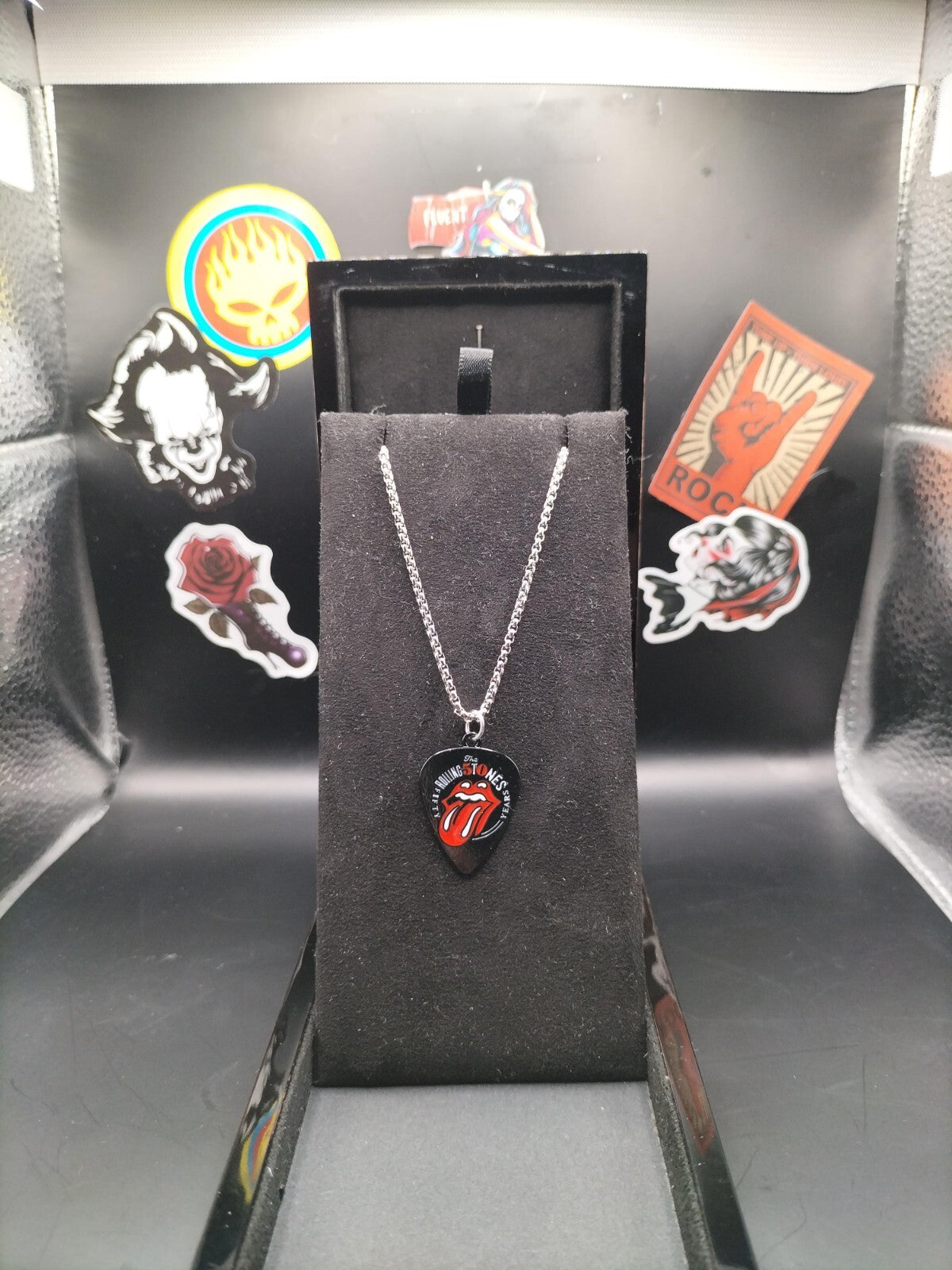 Rolling Stones Necklace
