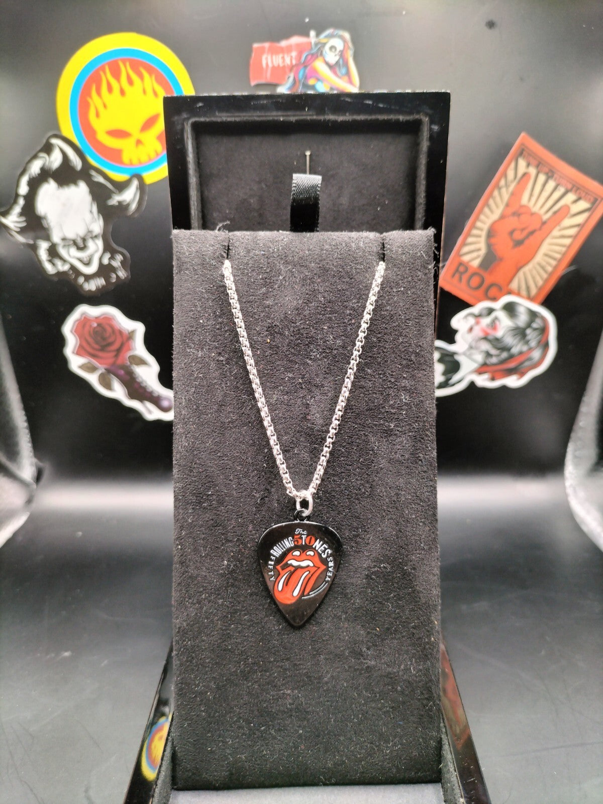 Rolling Stones Necklace