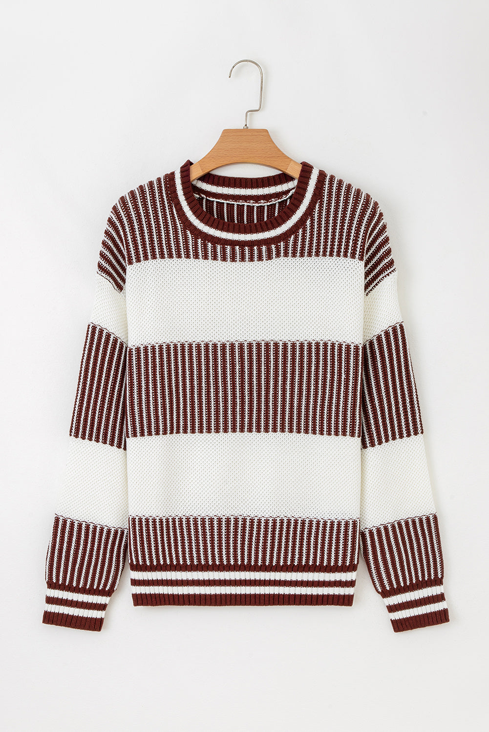 Haley Drop Shoulder Loose Sweater-4
