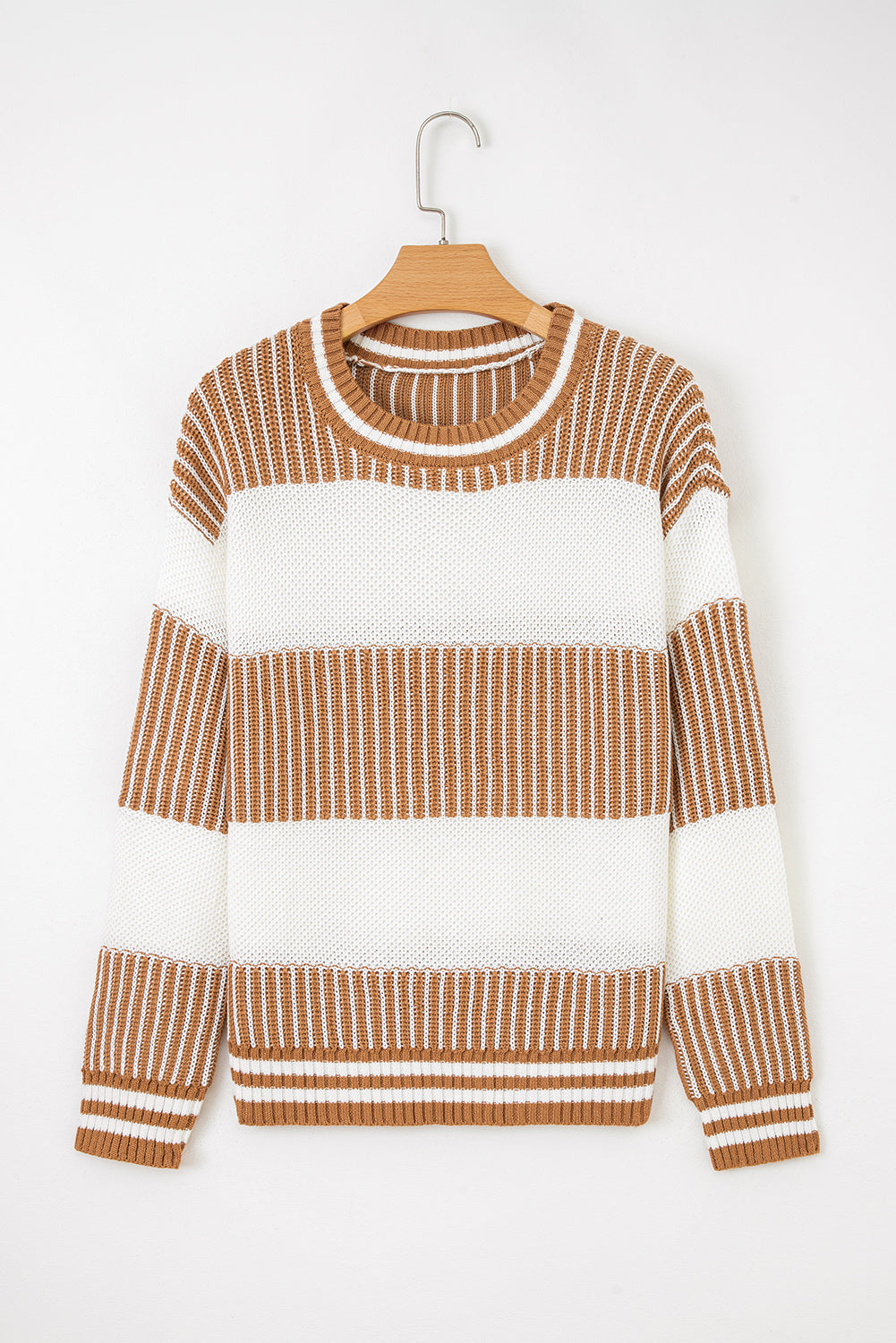 Haley Drop Shoulder Loose Sweater-2
