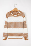 Haley Drop Shoulder Loose Sweater-2