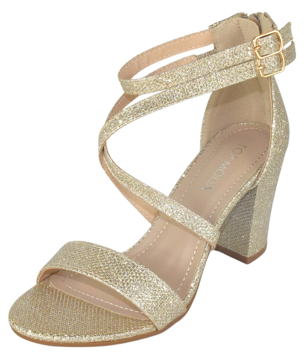 BETH-8 Champagne TOP MODA