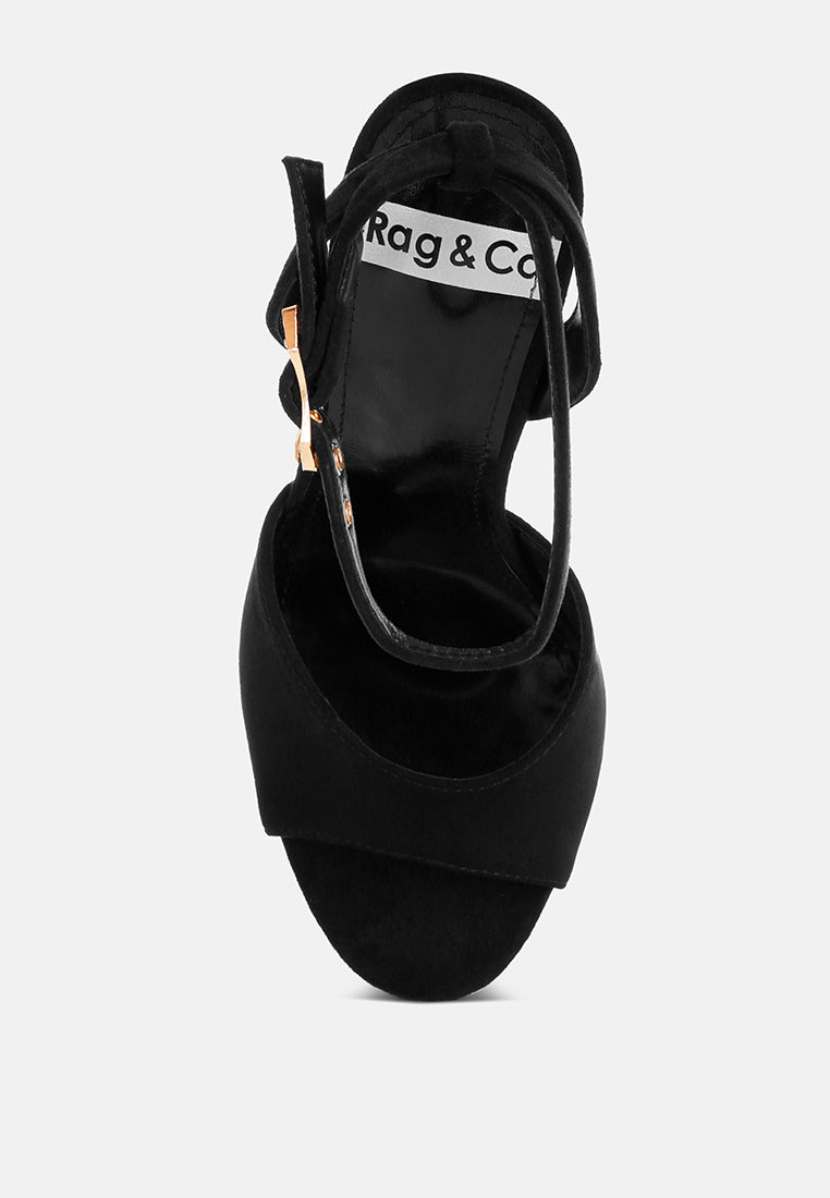 Raome Jewel Heel Sandals