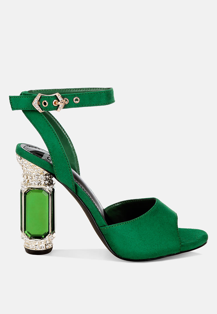 Raome Jewel Heel Sandals