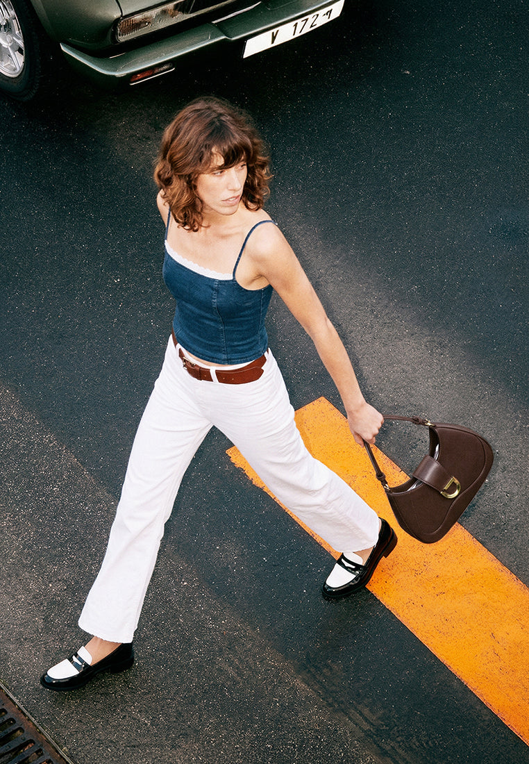 BUGLE Duo Tone Penny Loafers