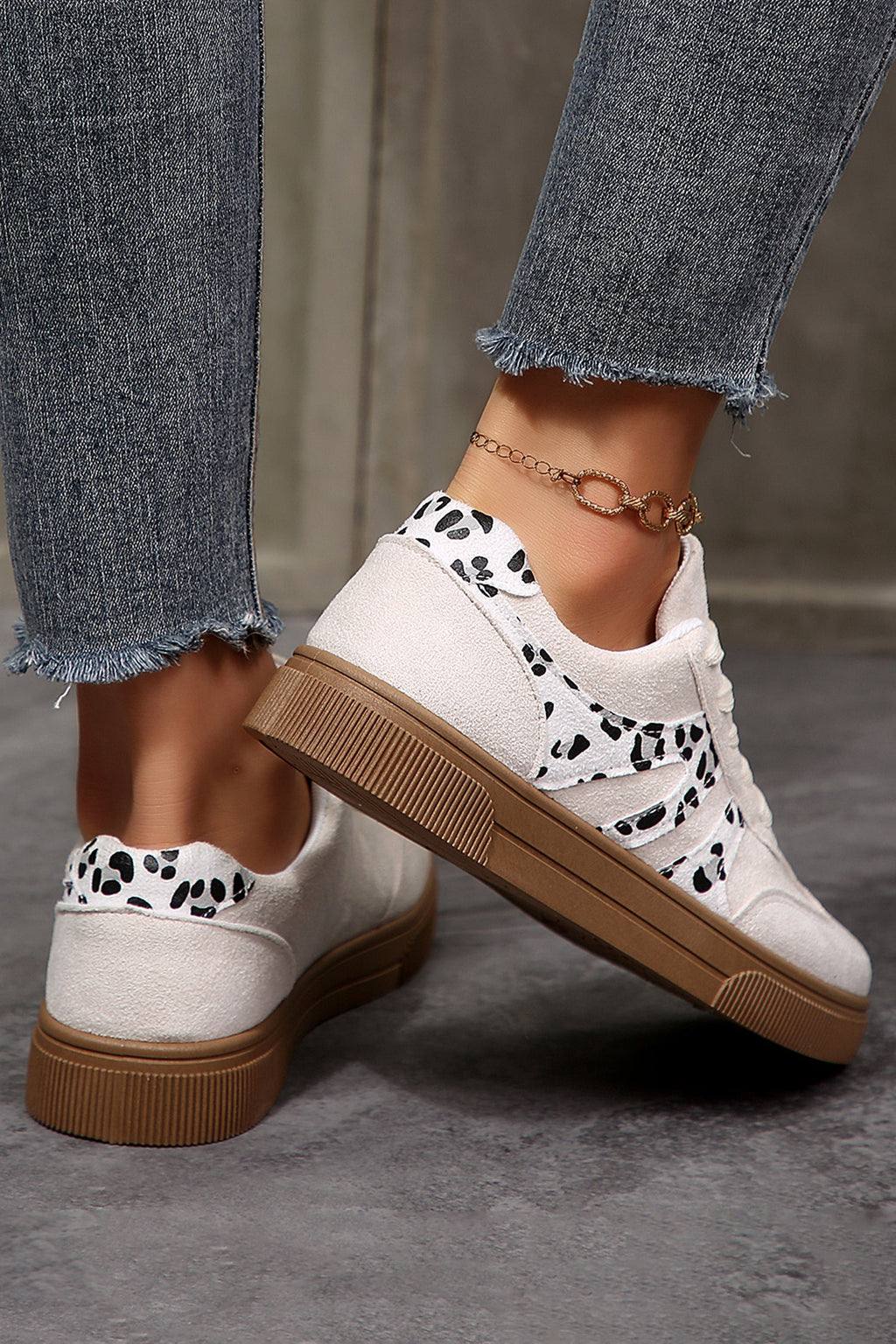 Samantha Lace Up Casual Shoes-4
