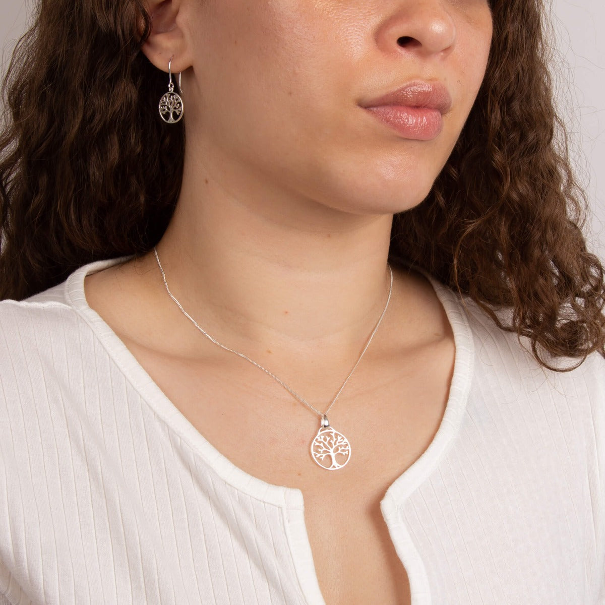 Tree of Life Drop Earrings