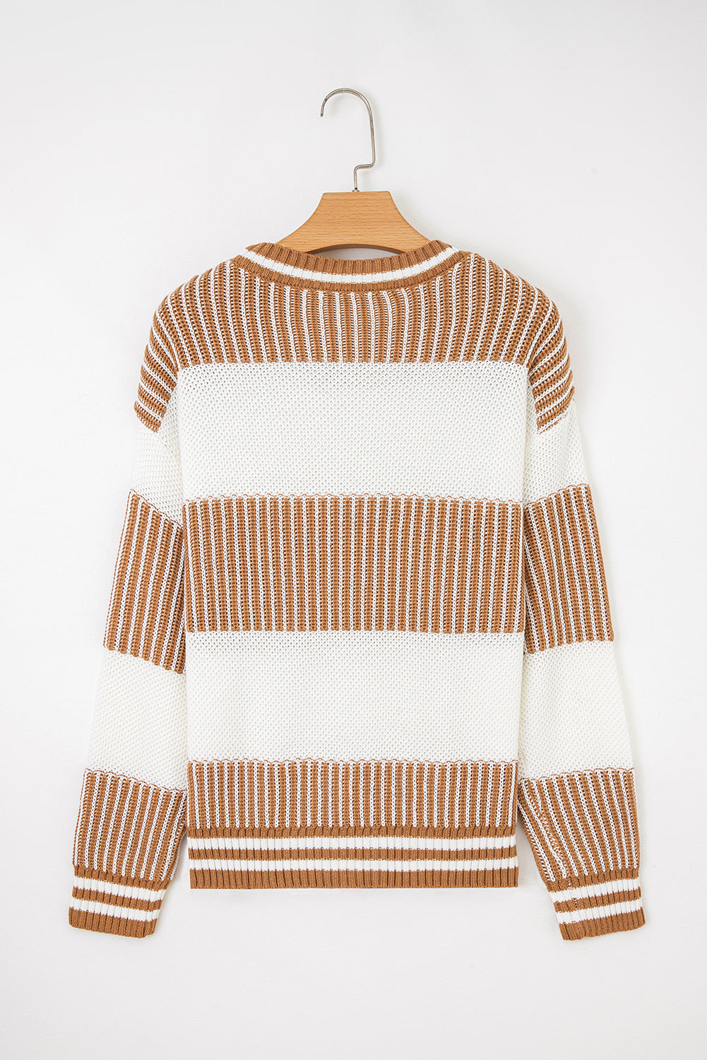 Haley Drop Shoulder Loose Sweater-3