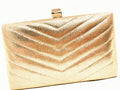 Gold clutch Evening Night Out Collection Handbag